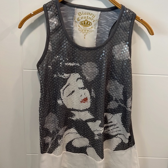 Disney couture sleeping beauty sequence shirt size small - Picture 3 of 7